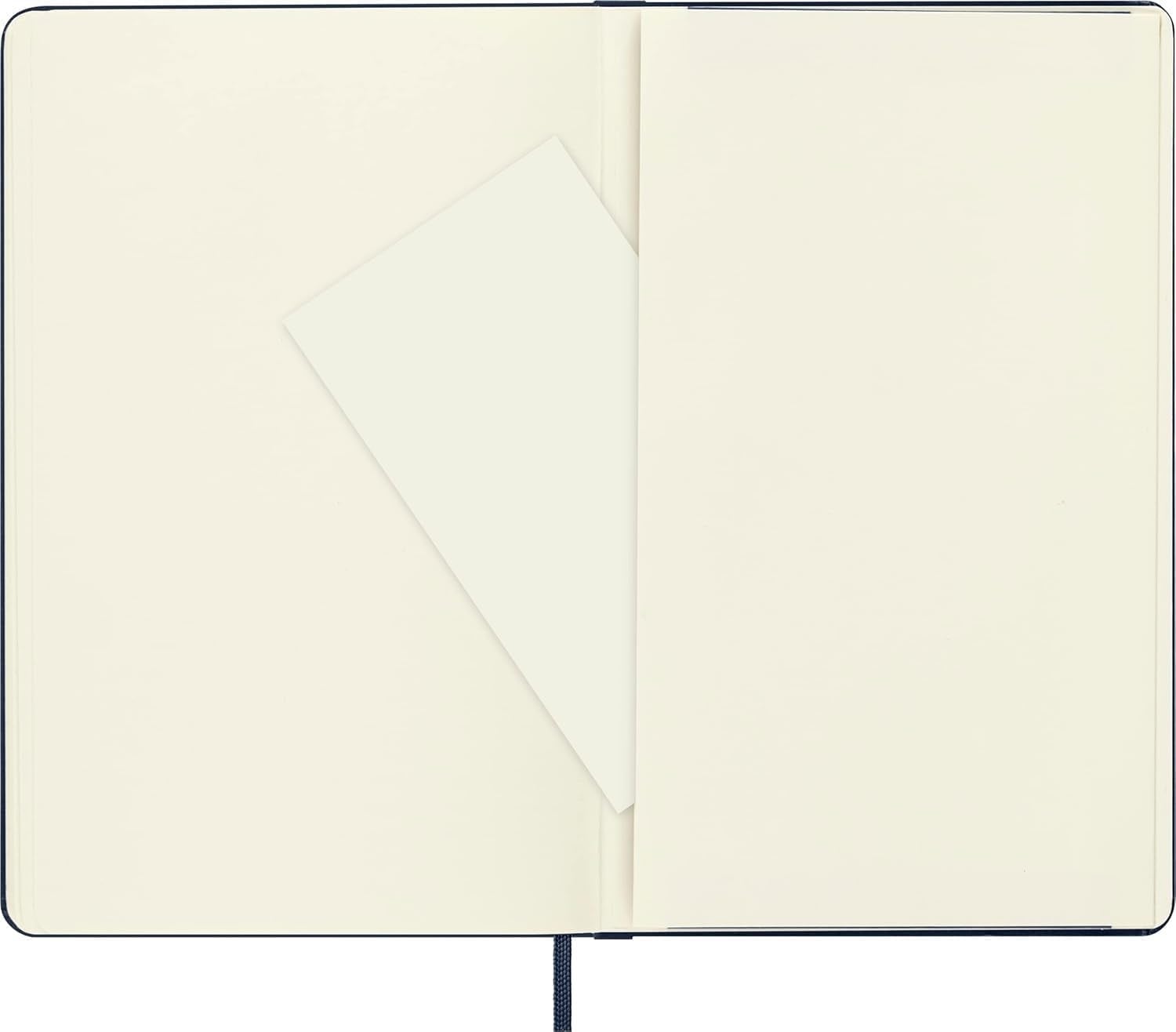 ÇİZGİSİZ SAFİR MAVİ DEFTER LG BOY SERT KAPAK