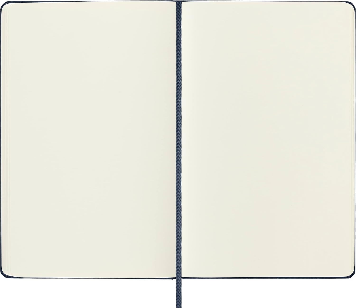 ÇİZGİSİZ SAFİR MAVİ DEFTER LG BOY SERT KAPAK