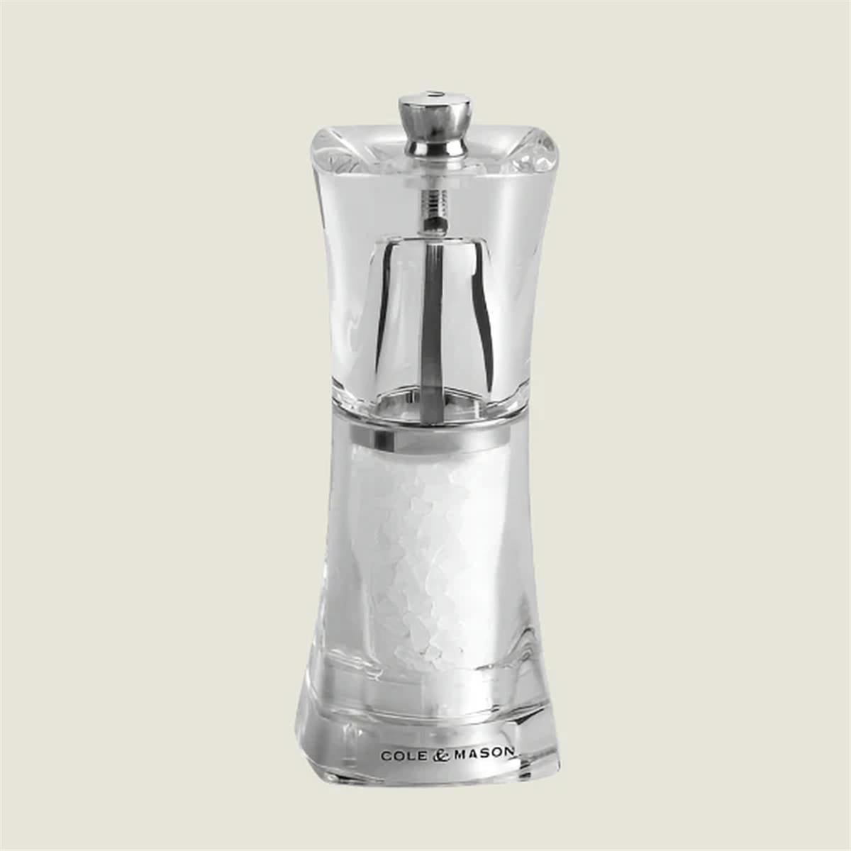 Cole & Mason H37402P Crystal 125mm Tuz Değirmeni