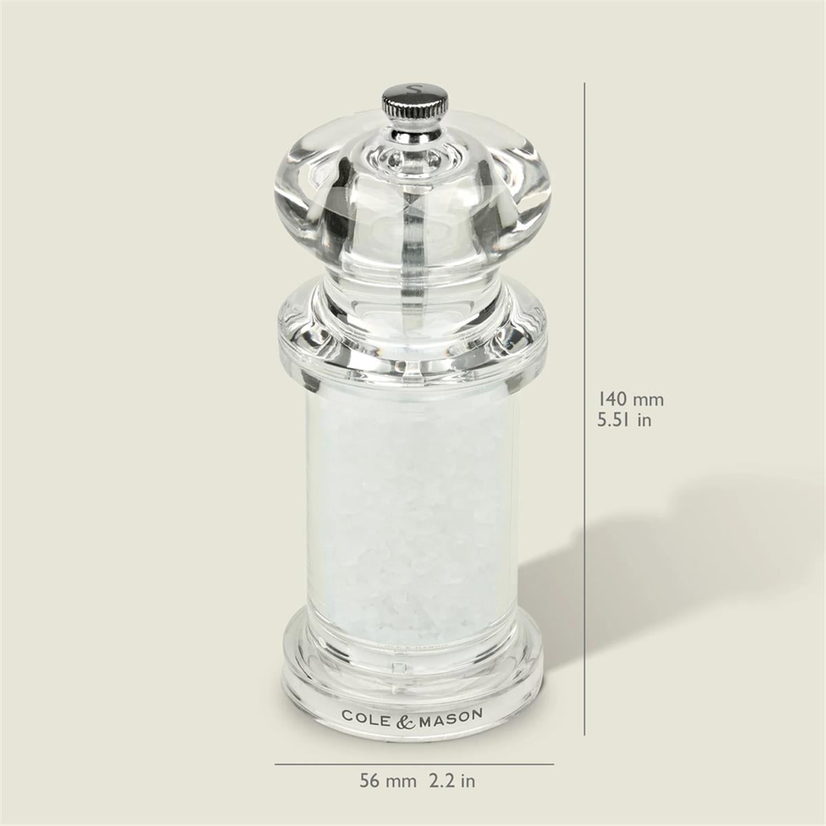 Cole & Mason H50518P 505 Precisi 140mm Tuz&Biber Değirmeni Seti