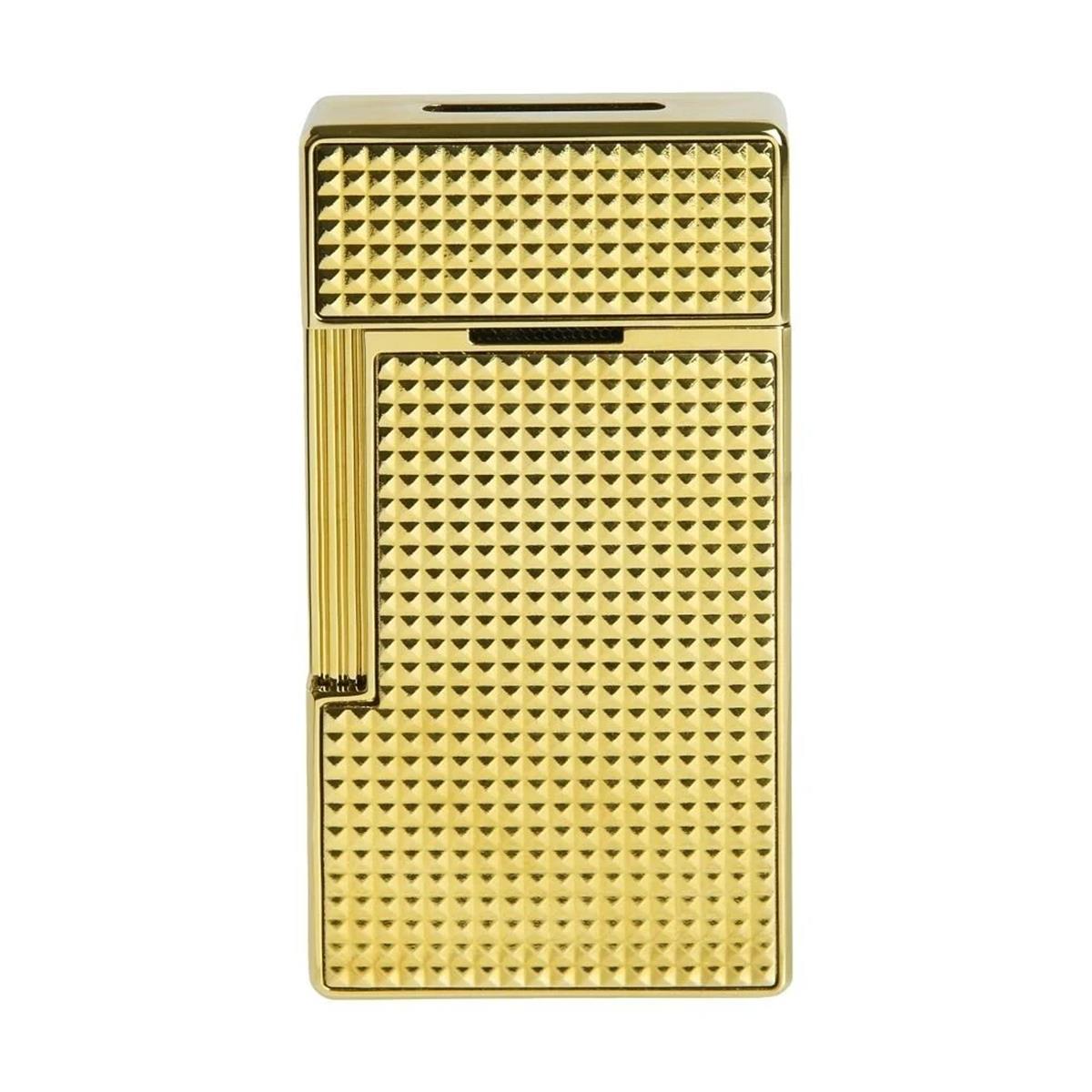 Dupont Biggy Diamond Head Gold Çakmak