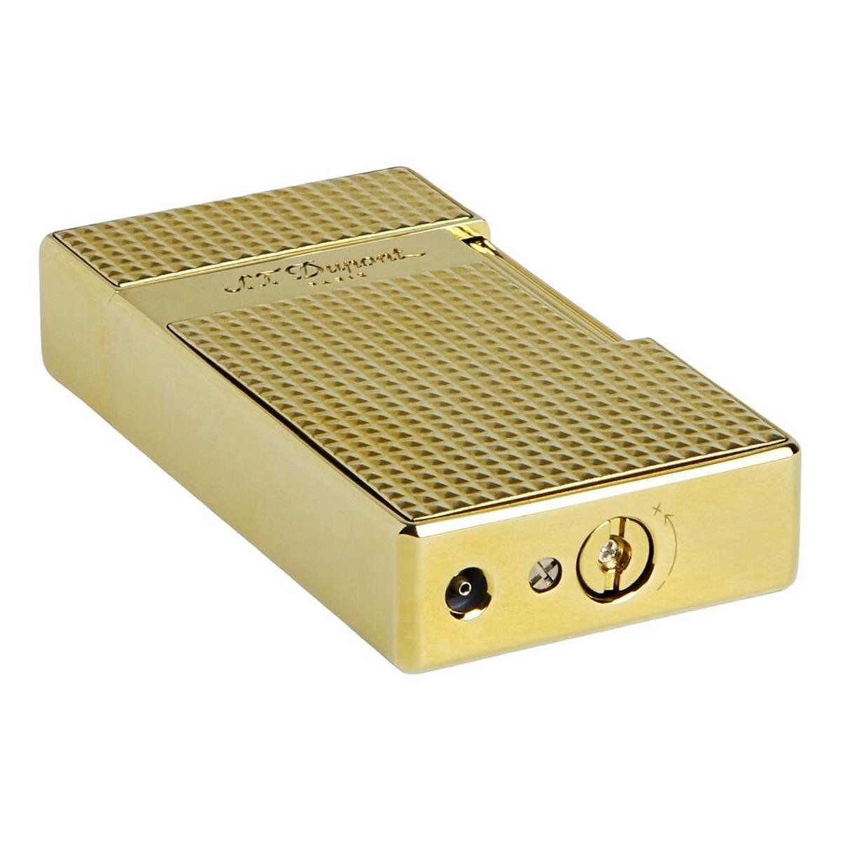 Dupont Biggy Diamond Head Gold Çakmak