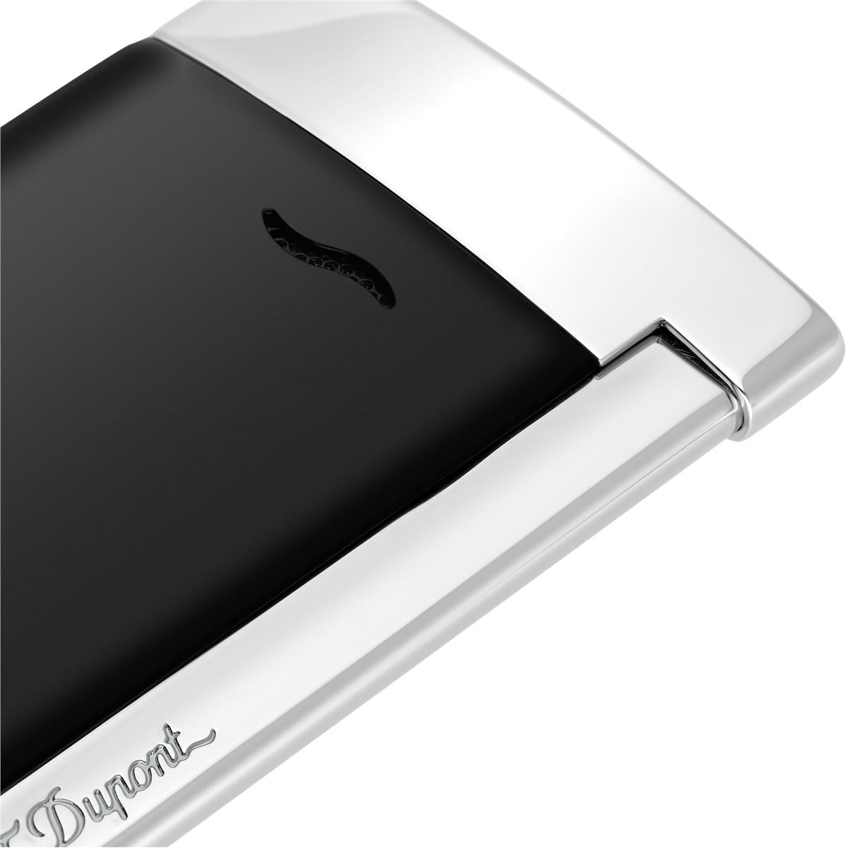 Dupont Slim 7 Siyah Çakmak