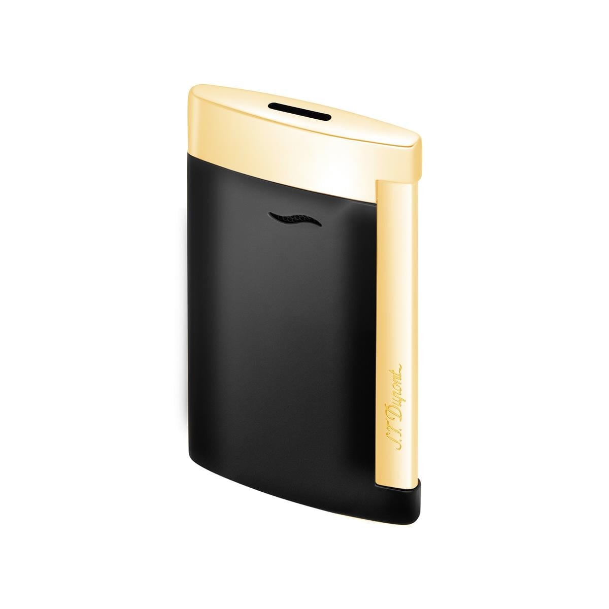 Dupont Slim 7 Siyah & Gold Çakmak