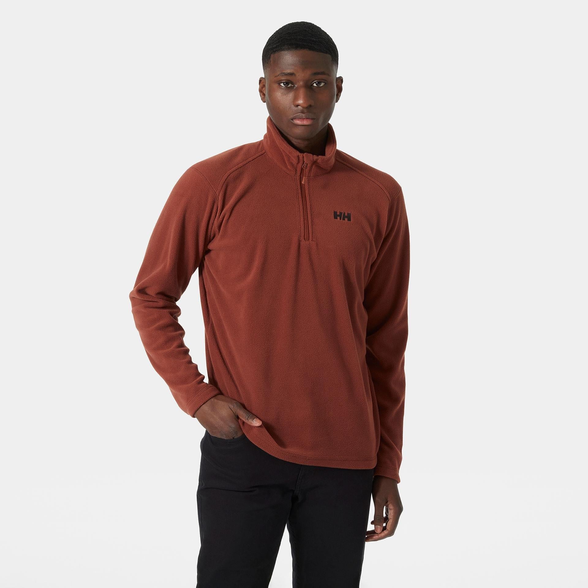 Helly Hansen Mount Half Zip Polar Erkek Sweathirt