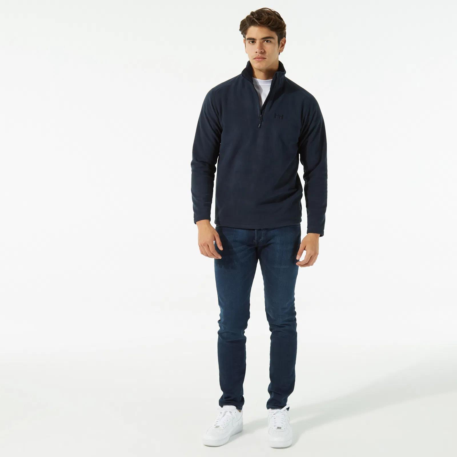 Helly Hansen Mount Half Zip Polar Erkek Sweathirt
