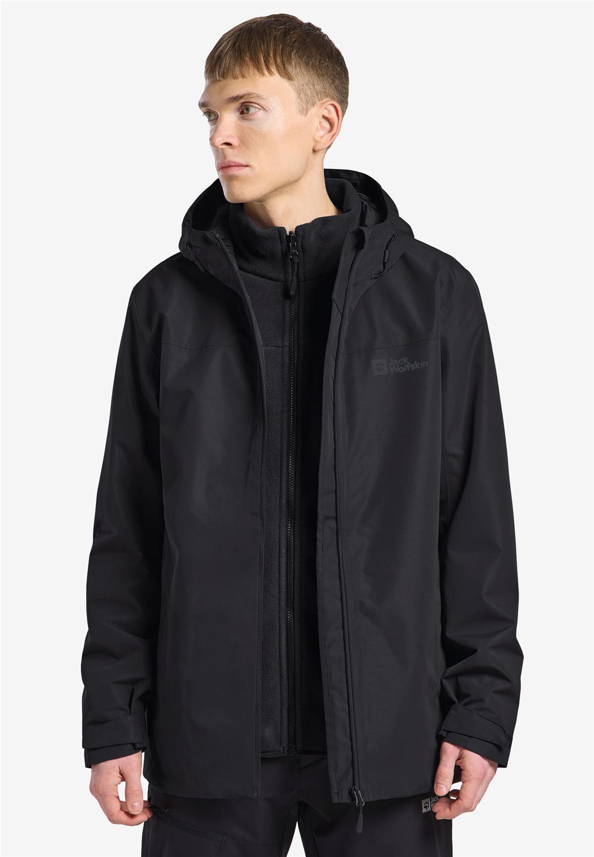 Jack Wolfskin Taubenberg 3in1 Erkek Outdoor Ceketi