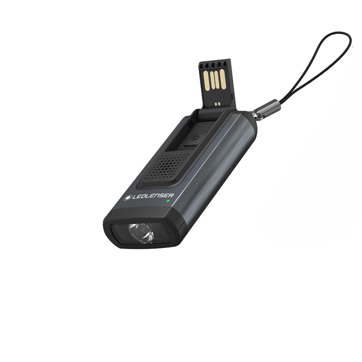 Ledlenser K6R Safety Anahtarlık Fener, Gri