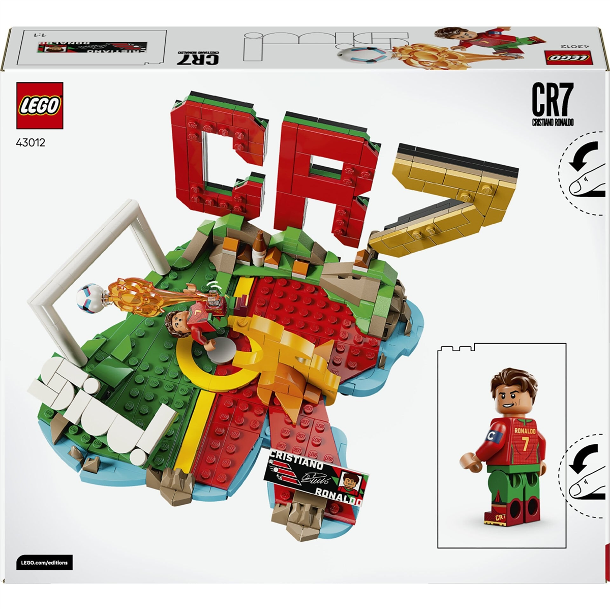 Lego Ronaldo Diorama