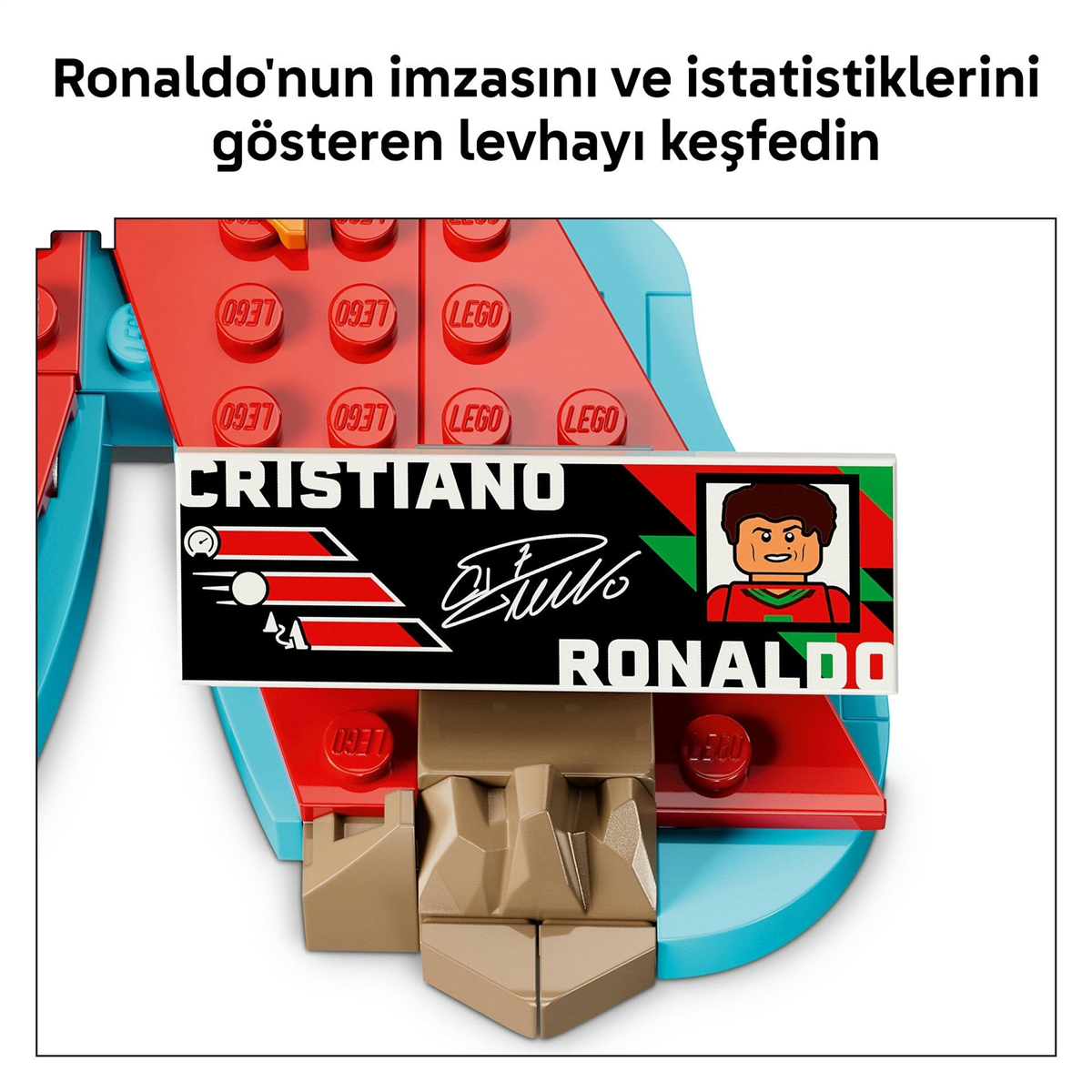Lego Ronaldo Diorama