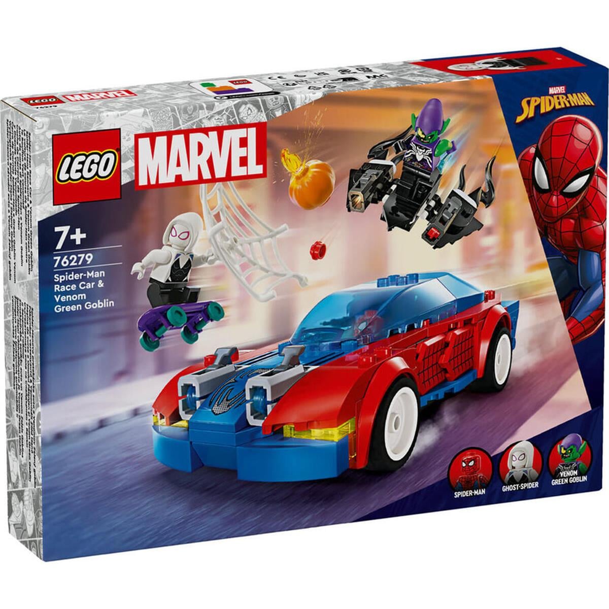 Lego Spiderman Car Venom G Goblin