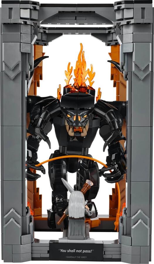 Lego Yüzüklerin Efendisi Gandalf ile Balrog