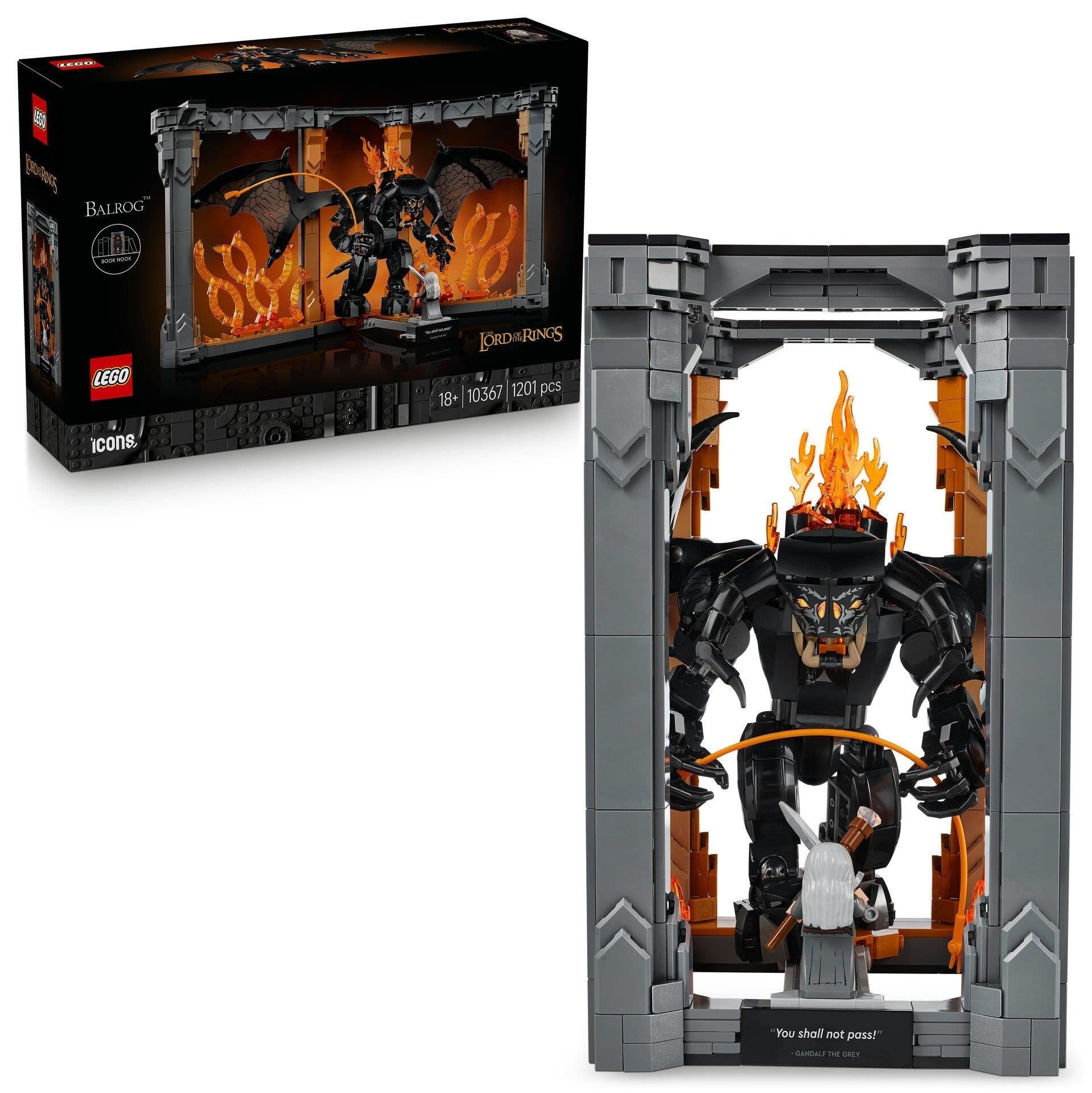 Lego Yüzüklerin Efendisi Gandalf ile Balrog