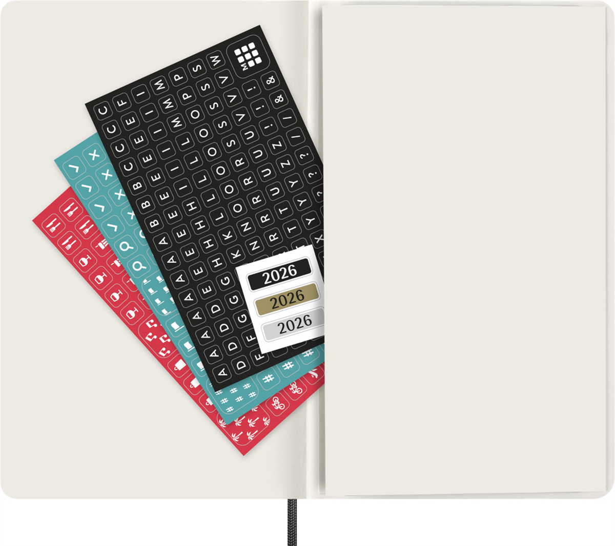 MOLESKINE 12 AYLIK 2026 AJANDASI LARGE 13X21 HAFTA