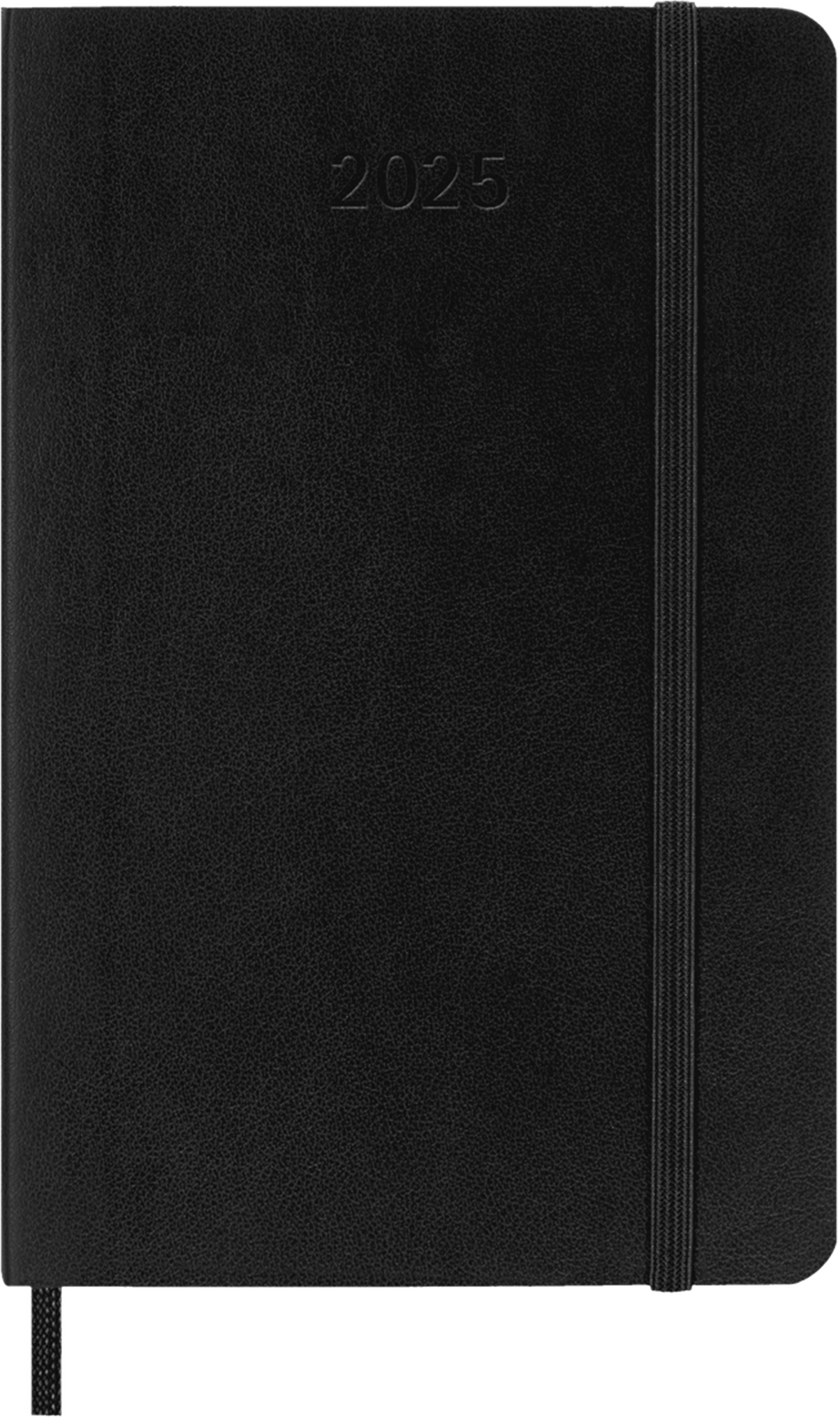 Moleskine Cep Boy 12 Ay Haftalık Yumuşak Kapak Ajanda, Siyah