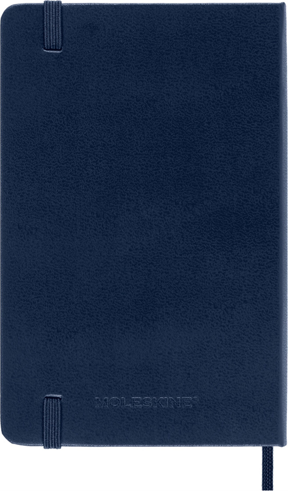 Moleskine Cep Boy Çizgisiz Sert Kapak Defter, Safir Mavi