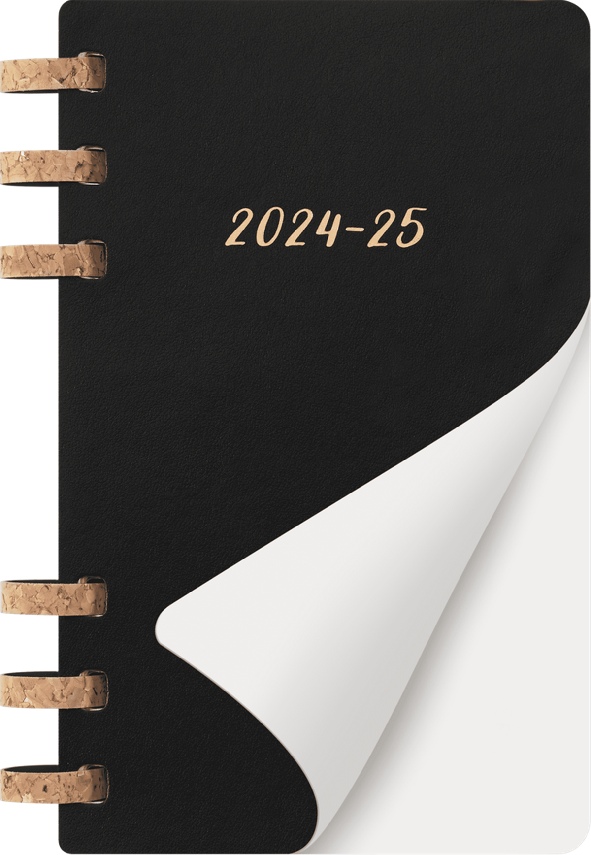 Moleskine Spiral Large Boy 12 Ay Akademik Yumuşak Kapak Ajanda, Siyah