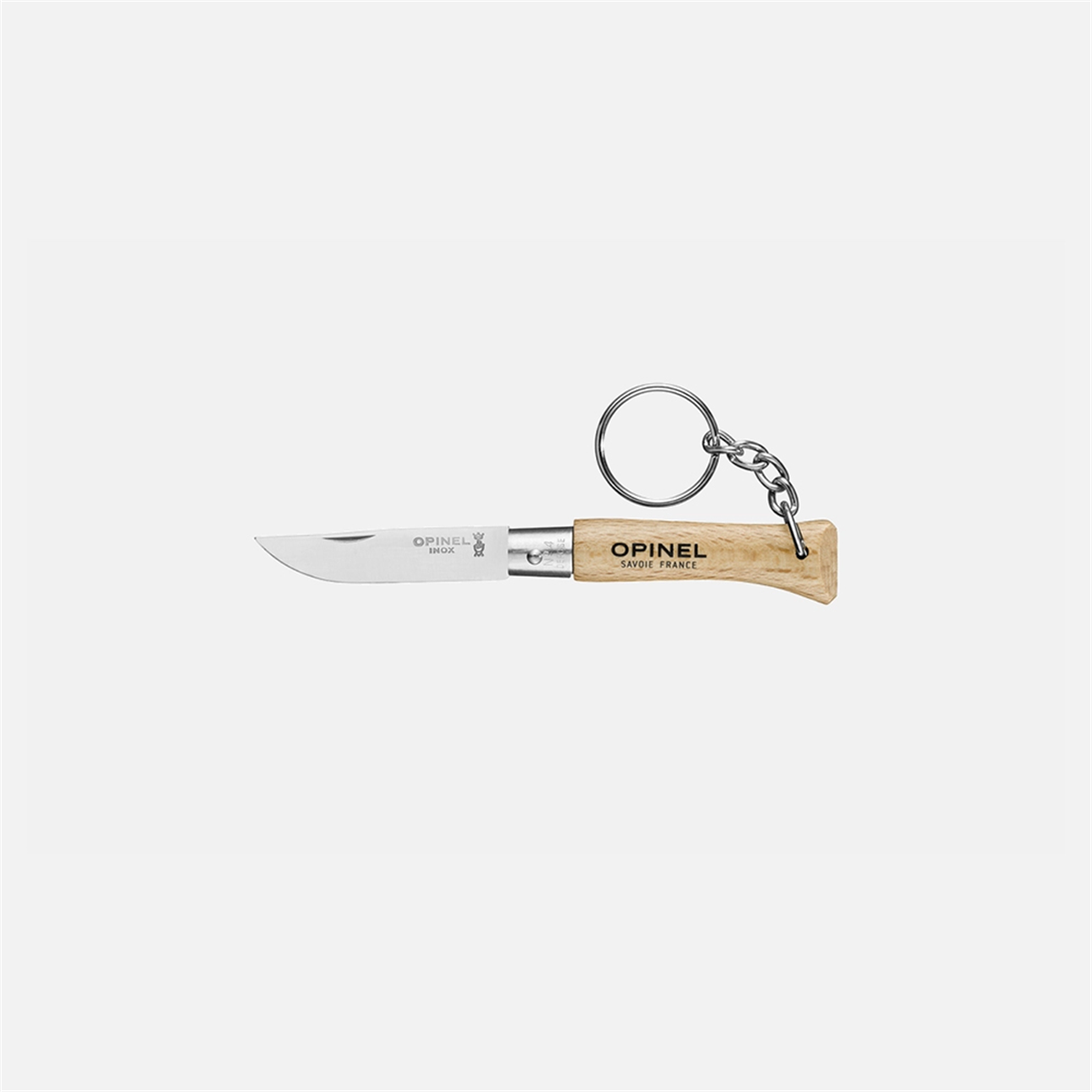 Opinel Anahtalık çakı N°4 stainless steel