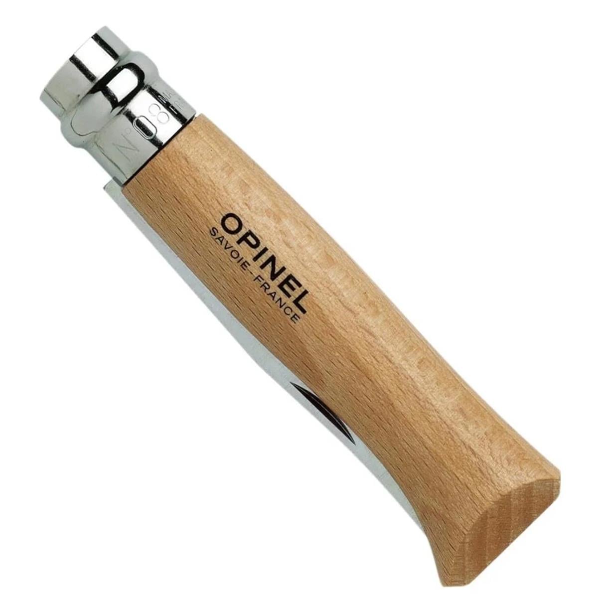 Opinel N°8 Paslanmaz Çelik Kayın Sap Çakı