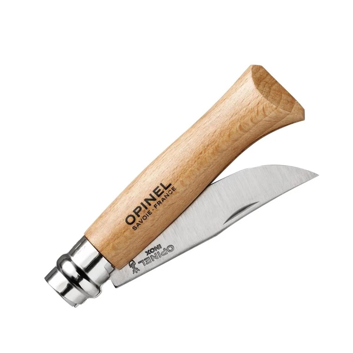 Opinel N°8 Paslanmaz Çelik Kayın Sap Çakı