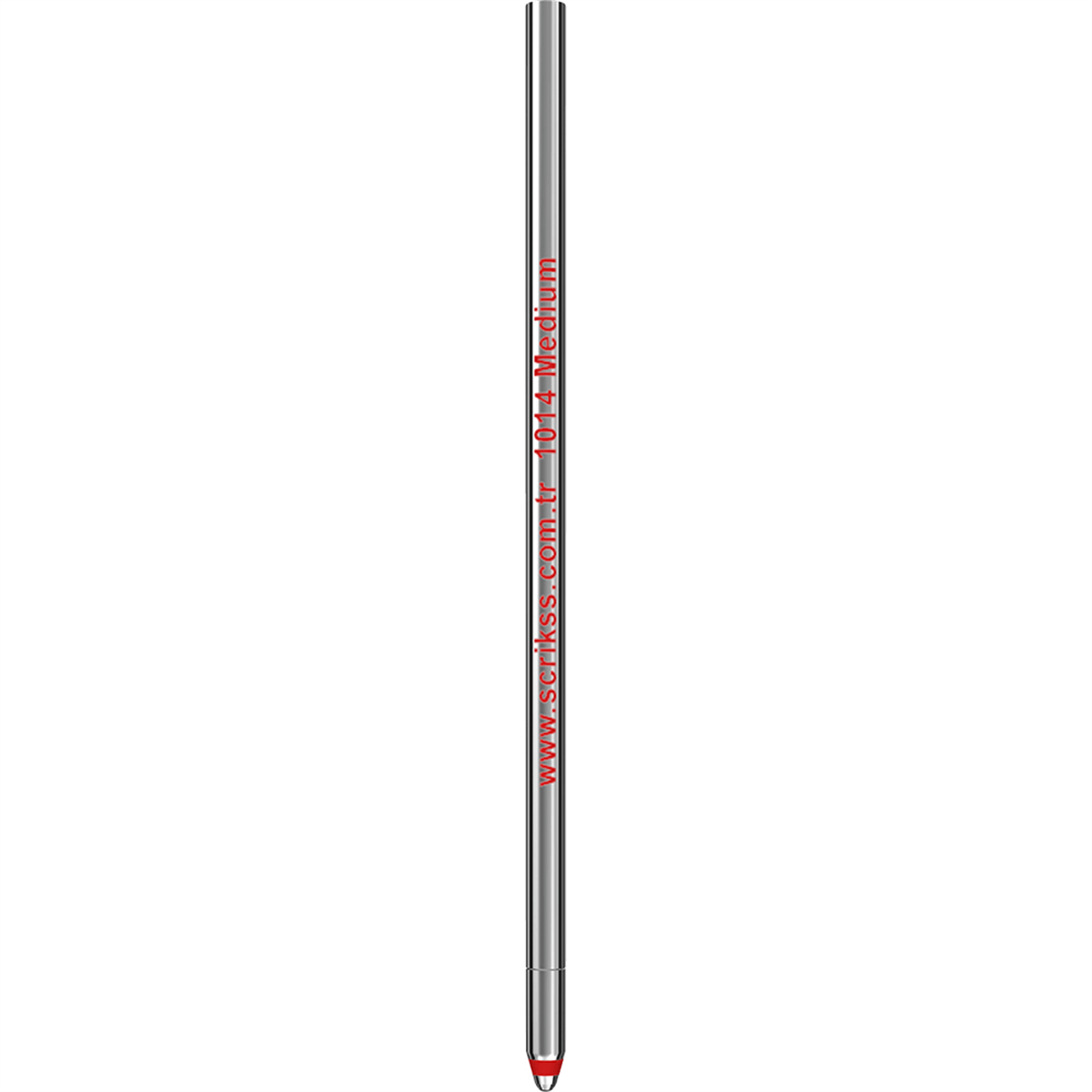 Scrikss D1 Mini MultiTükenmezkalem 2li Yedek Refil, Kırmızı