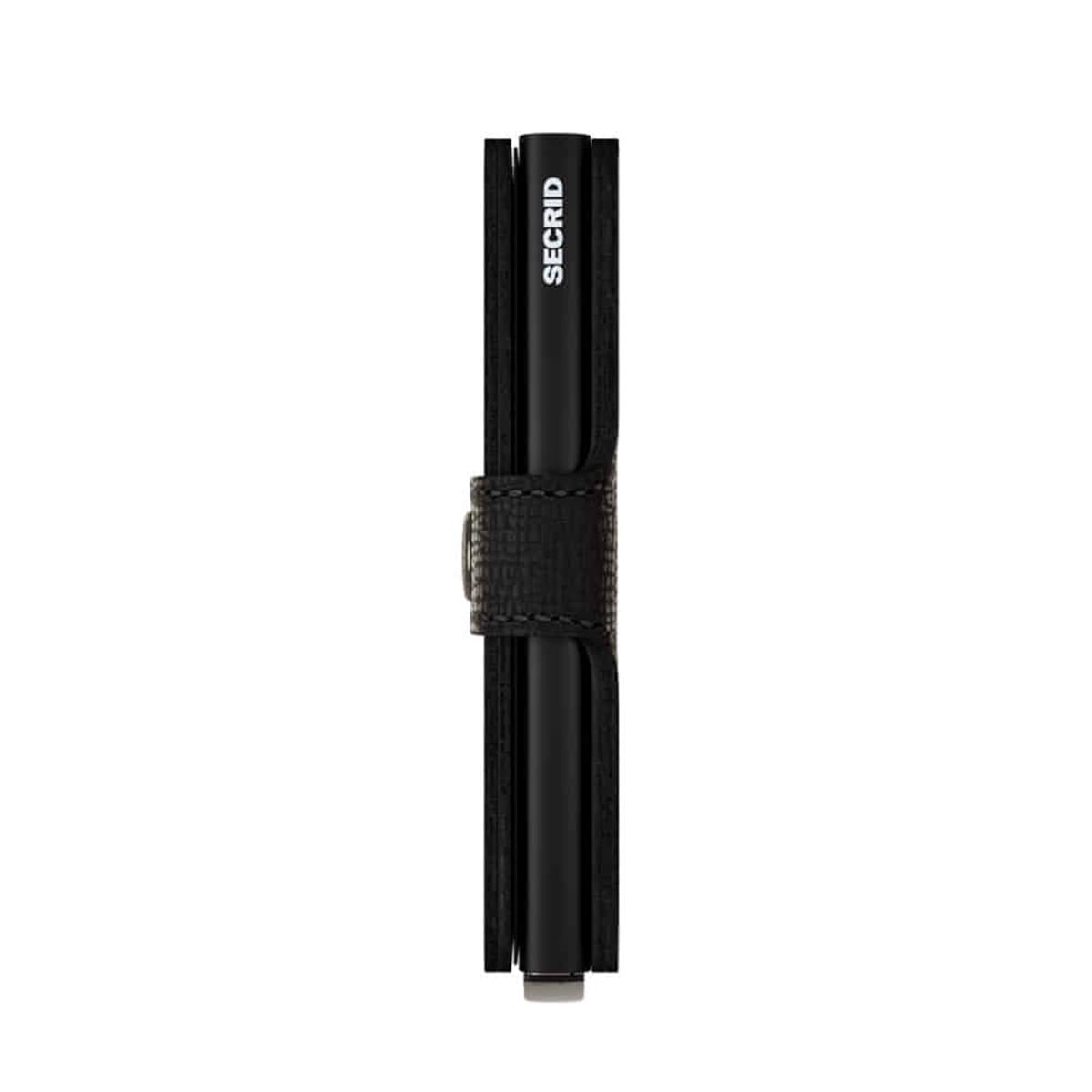 Secrid Miniwallet Kartlık Cüzdan Crisple Black