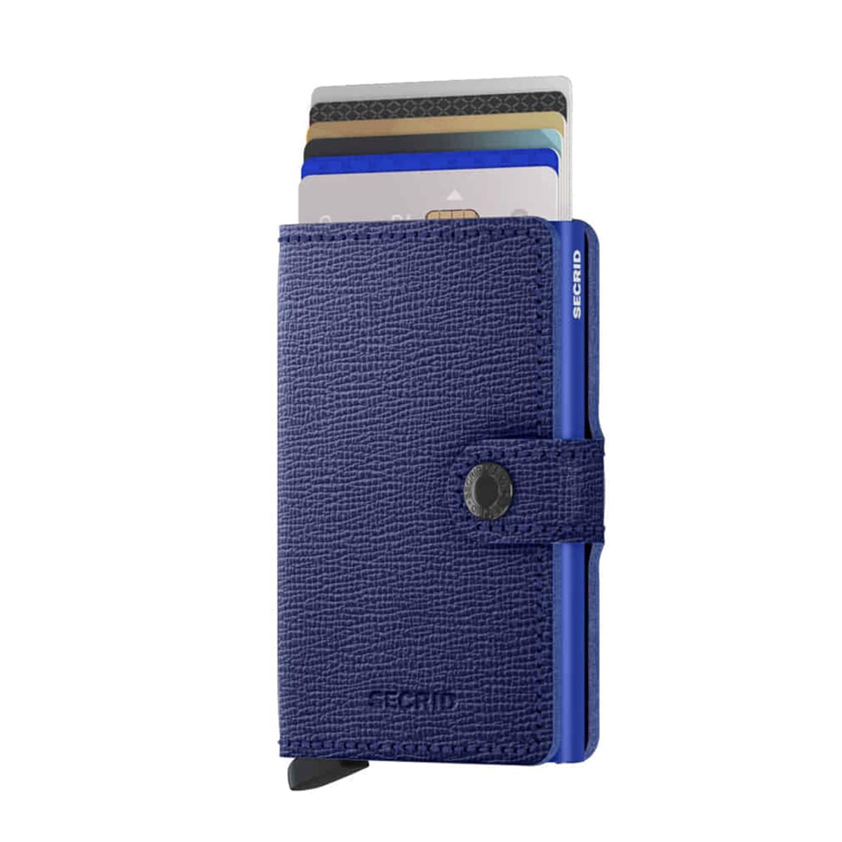 Secrid Miniwallet Kartlık Cüzdan Crisple Cobalt