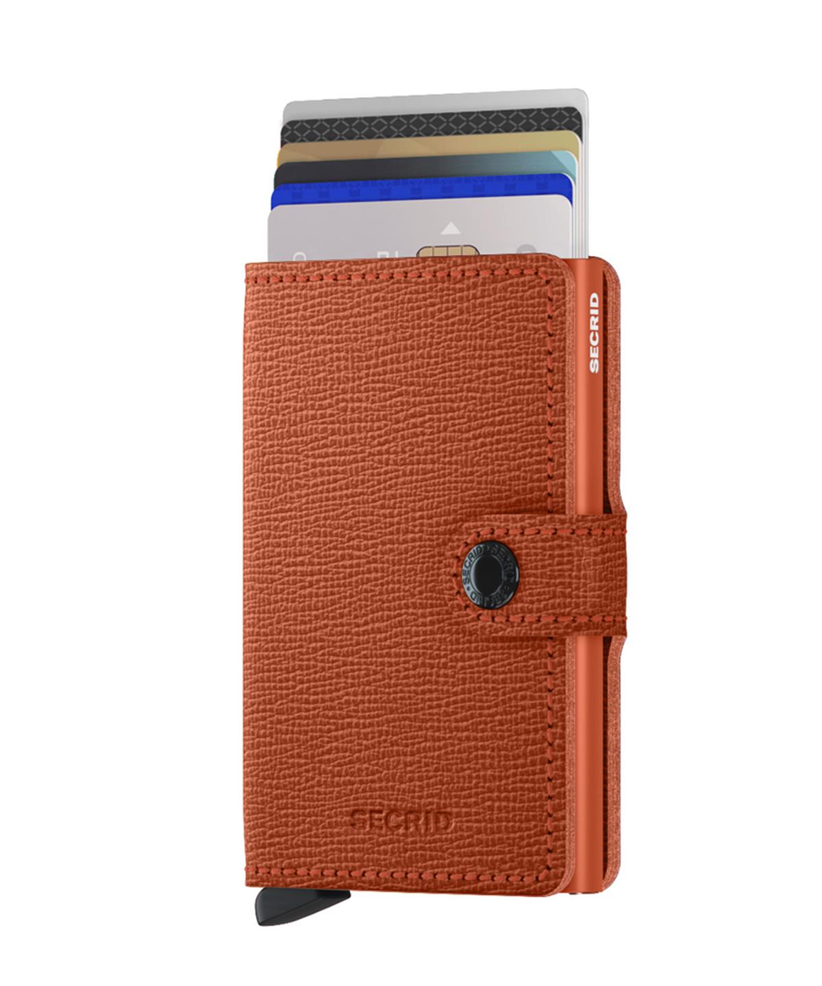 Secrid Miniwallet Kartlık Cüzdan Crisple Pumpkin