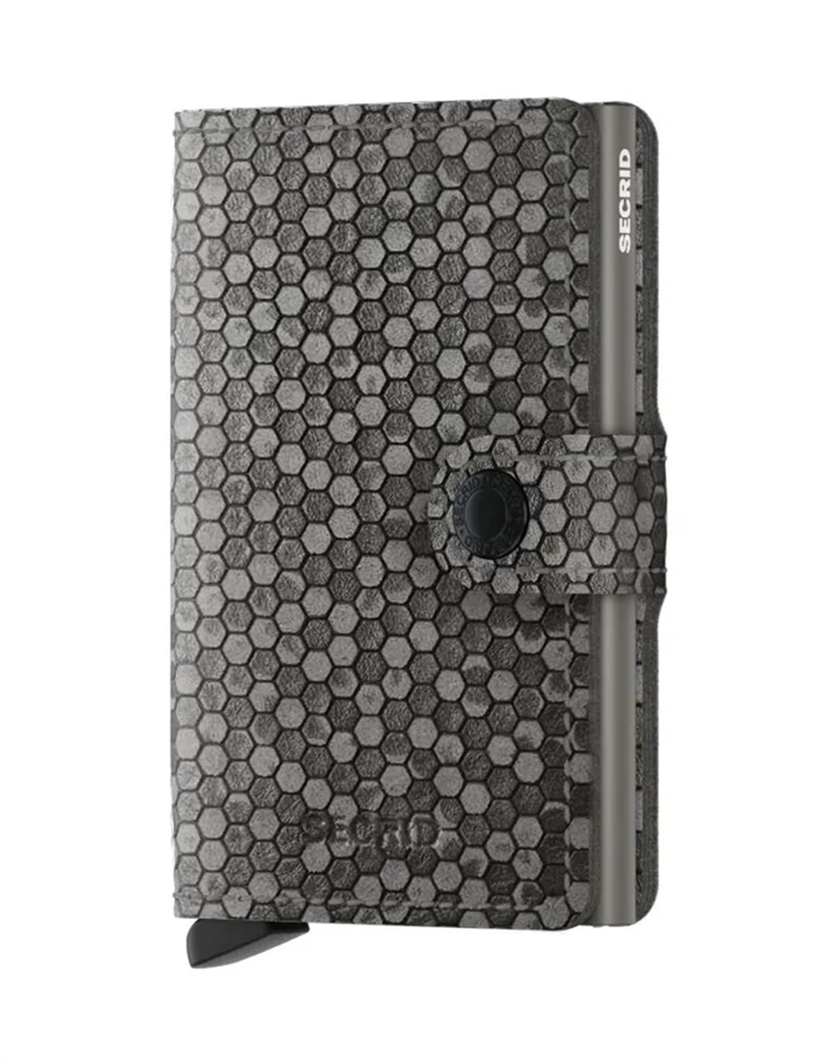 Secrid Miniwallet Kartlık Cüzdan Hexagon Grey