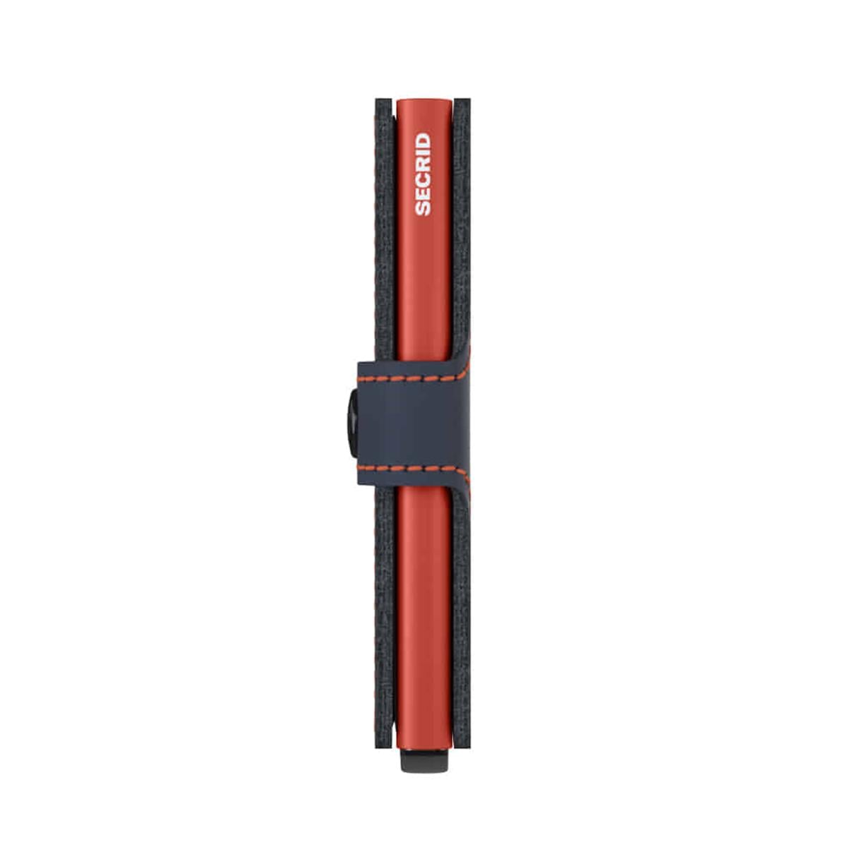 Secrid Miniwallet Matte Kartlık Cüzdan Night Blue Orange