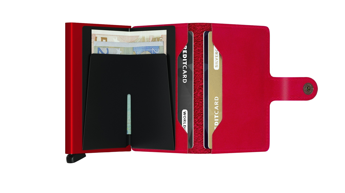 Secrid Miniwallet Original Red-Red, N/A