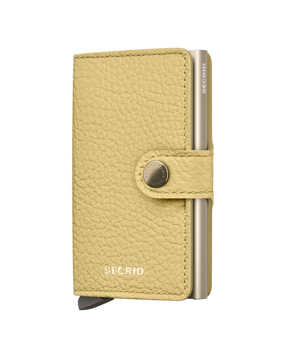 Secrid Miniwallet Pebble Butter Kartlık Cüzdan Yellow