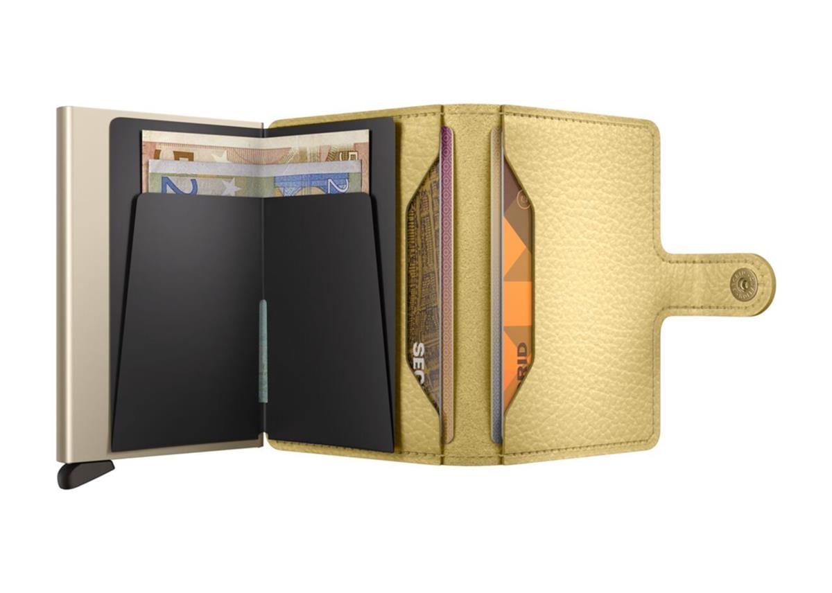 Secrid Miniwallet Pebble Butter Kartlık Cüzdan Yellow