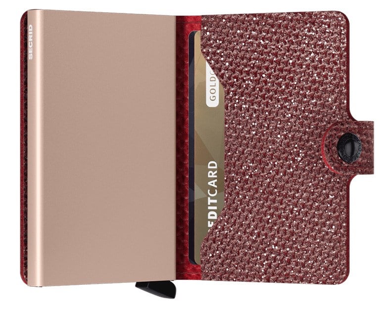 Secrid Miniwallet Sparkle Red