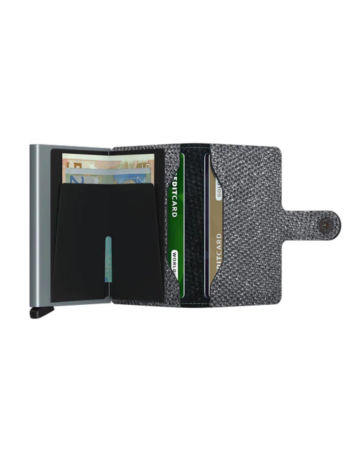 Secrid Miniwallet Sparkle Kartlık Cüzdan Silver