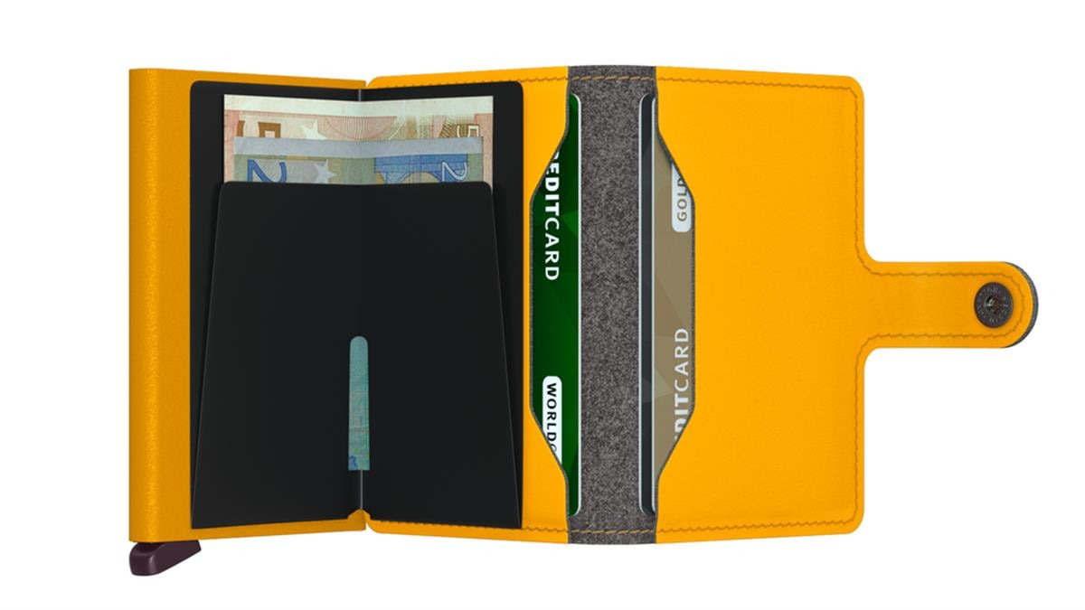 Secrid Miniwallet Yard Powder Kartlık Cüzdan Ochre