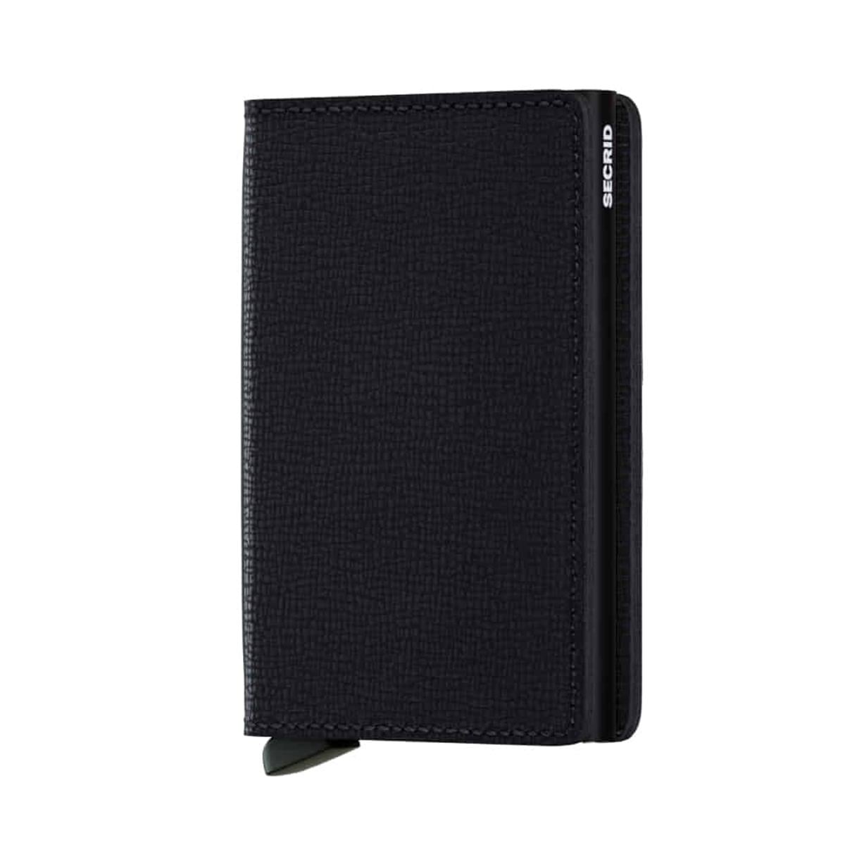 Secrid Slimwallet Crisple Kartlık Cüzdan Black