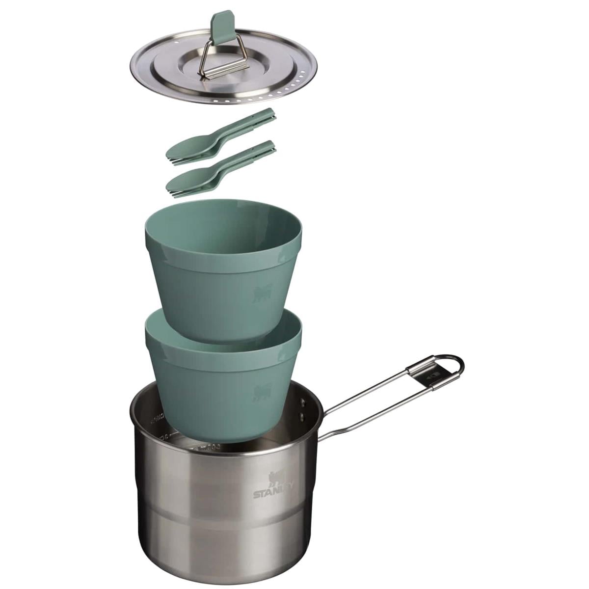 Stanley Adventure 2Kişilik Yemek Seti 1.1L | Stainless Steel