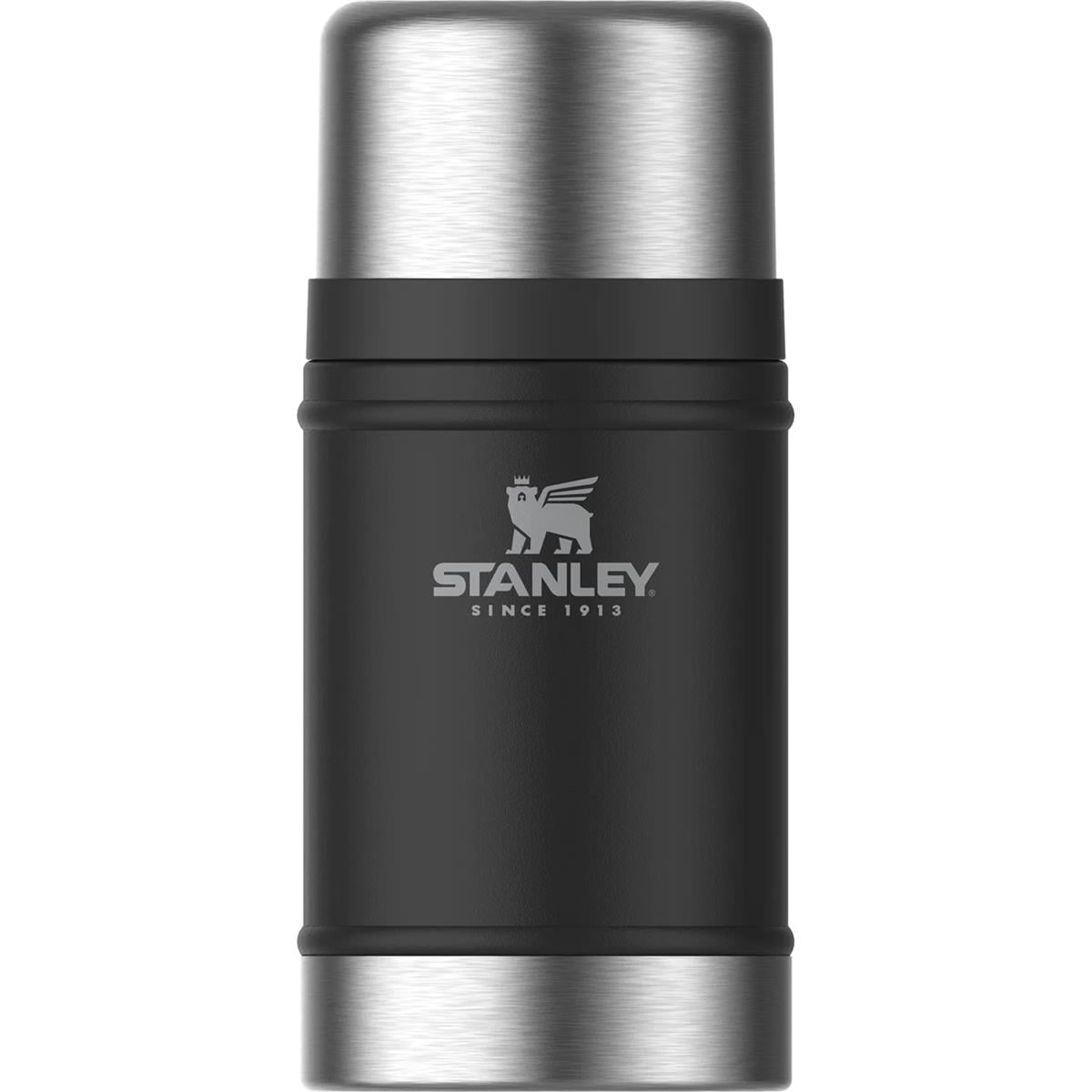 Stanley Classic Legendary Yemek Termosu 0.70L | Matte Black Pebble