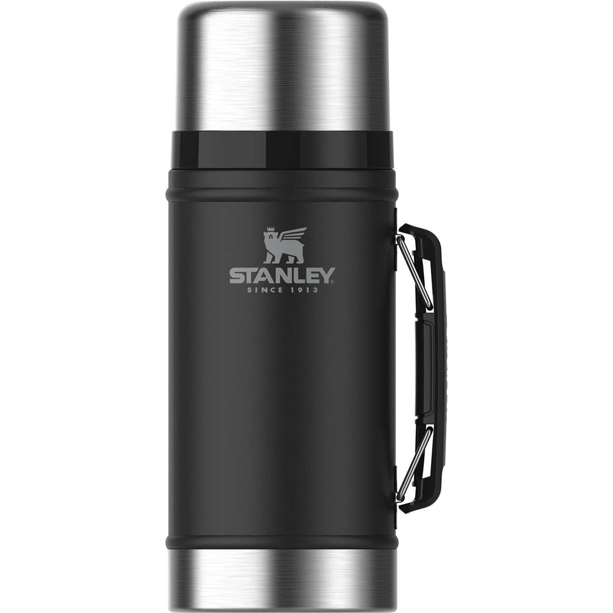 Stanley Classic Legendary Yemek Termosu 0.94L | Matte Black Pebble