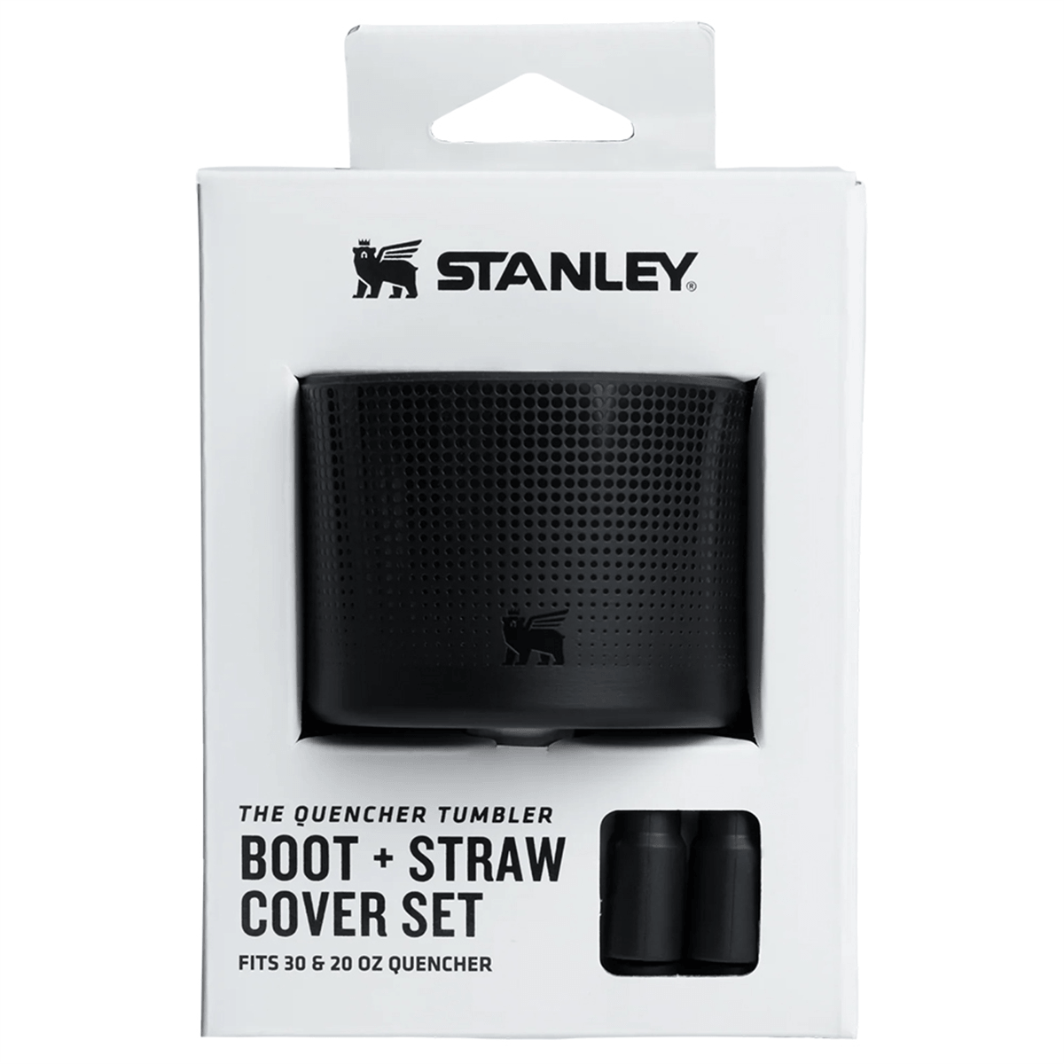 Stanley Quencher Boot + Straw Cover Set 0.89L & 0.59L | Black 2.0