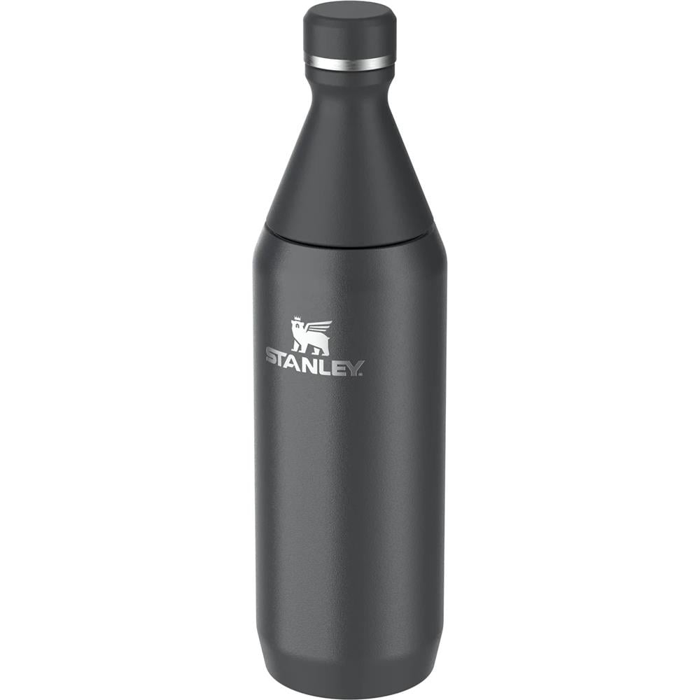 Stanley The All Day Slim Su Şişesi 0.6L | Black 2.0