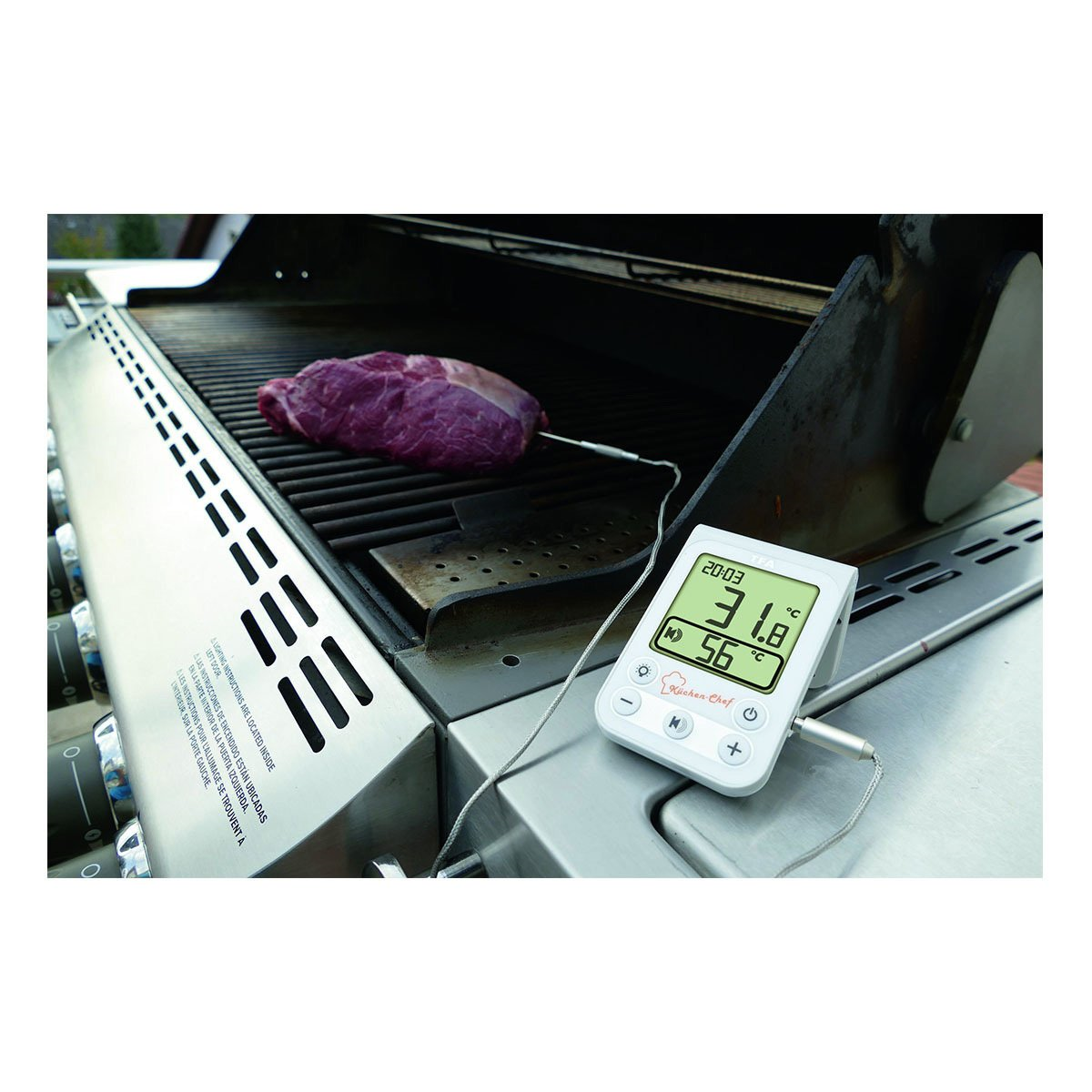 TFA 14.1510.02 Elektronik Barbekü+Et Termometresi