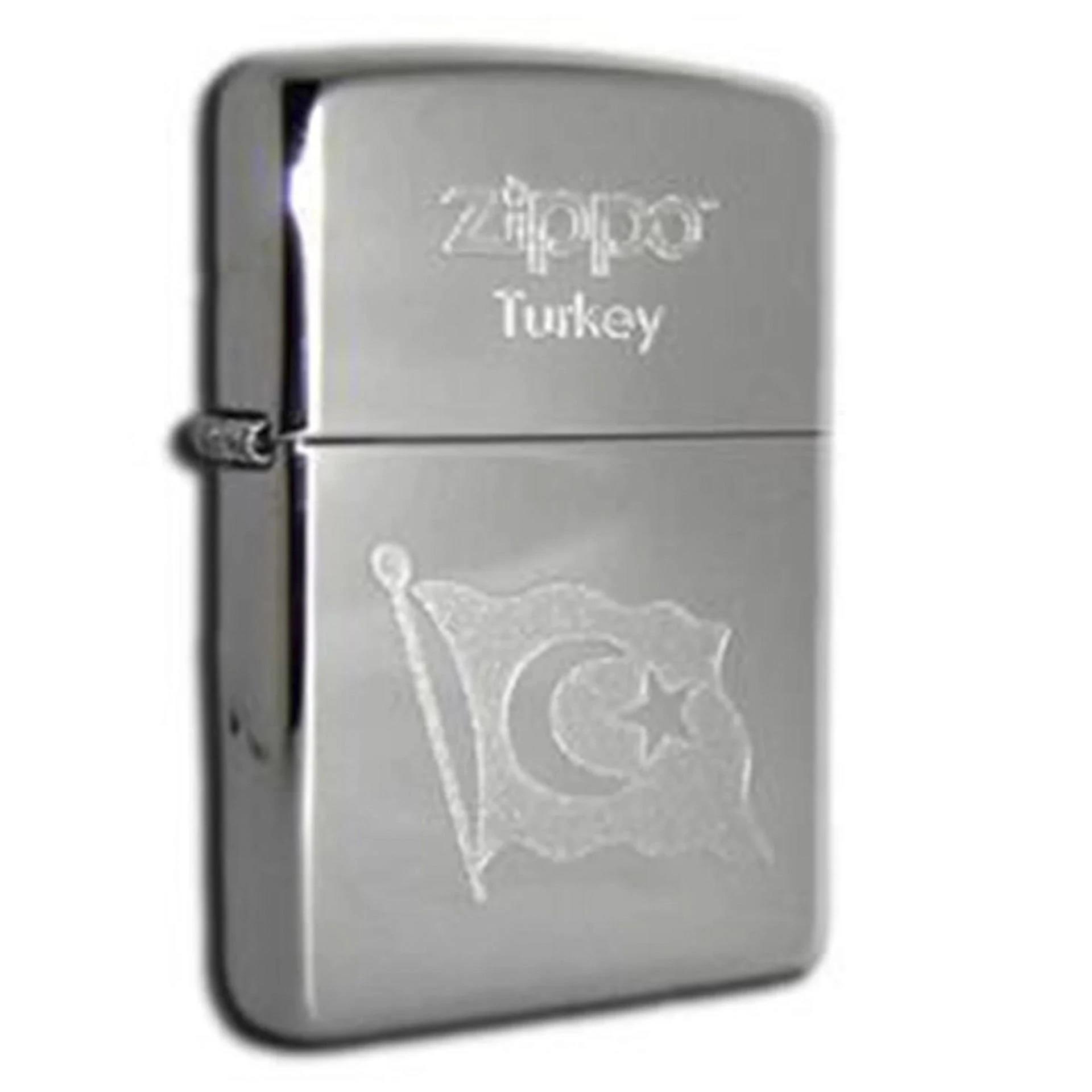 TURKISH FLAGZIPPO-LUSTRE