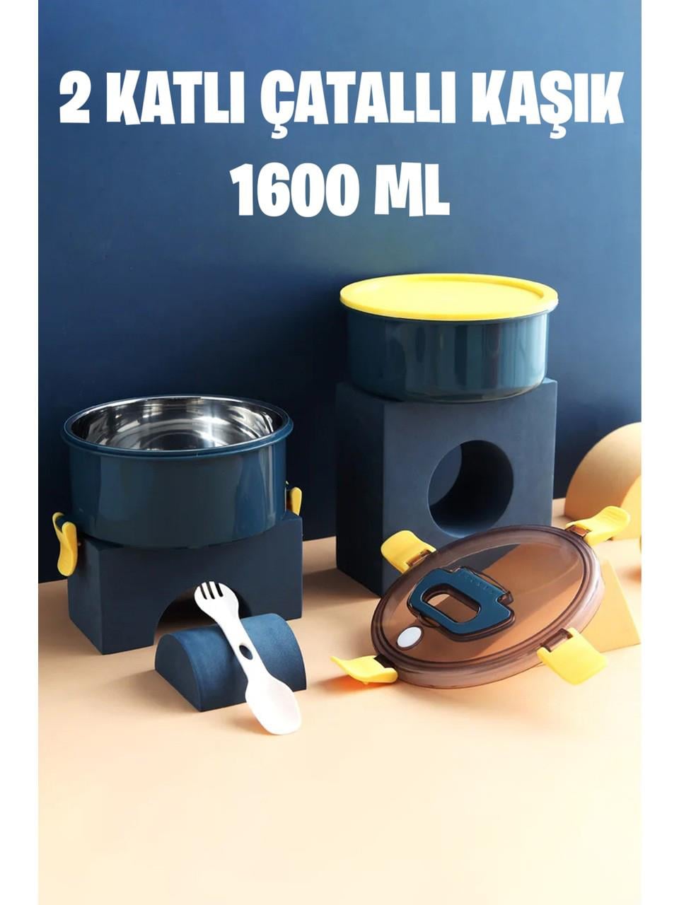 Vagonlife 1600ML Paslanmaz Çelik Lunchbox