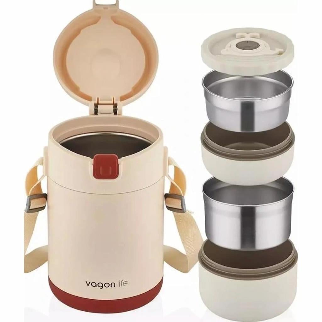 Vagonlife 1800ml Paslanmaz Çelik Yemek Trmosu