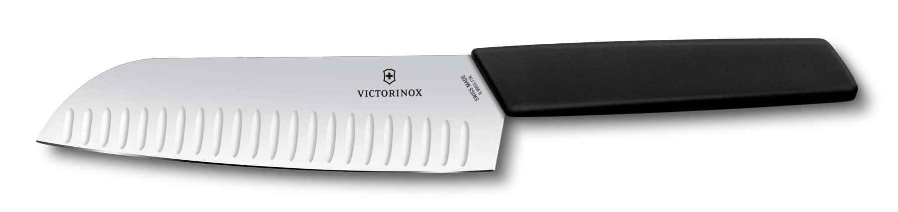 VICT.SWISSMODERN SANTOKU BIÇAĞI 17CM,BLİSTER,SİYAH