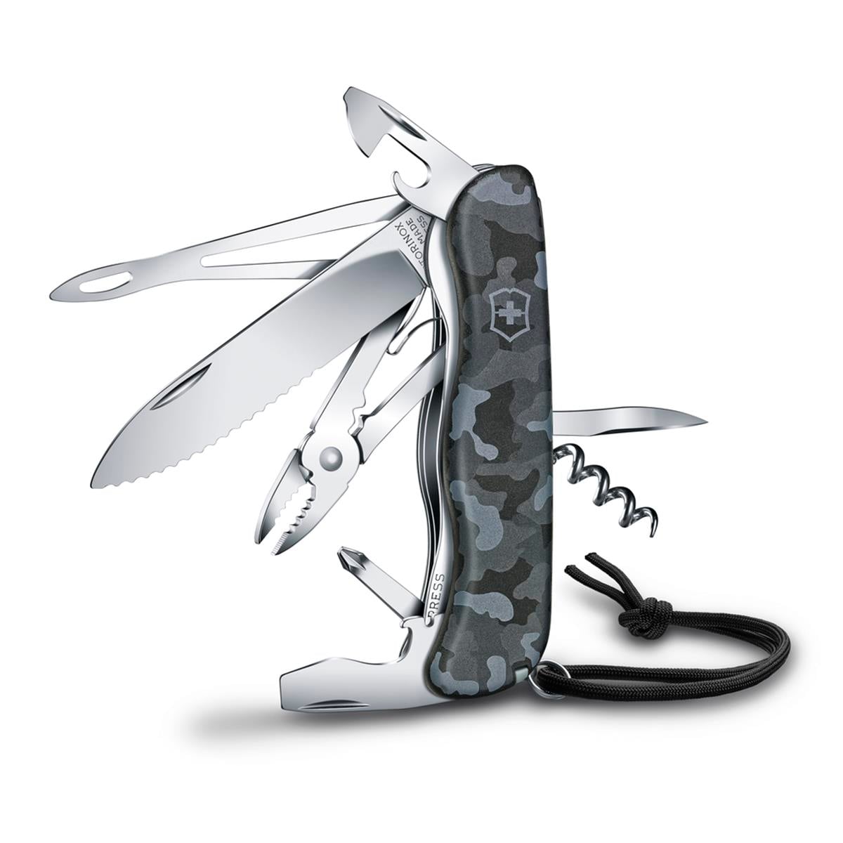 Victorinox 0.8593.W942 Skipper Lacivert Kamuflaj Çakı