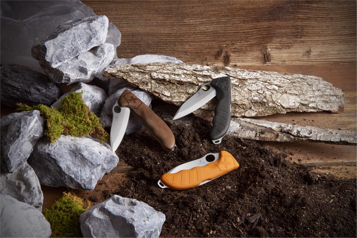 Victorinox 0.9411.M3 Hunter Pro Siyah Tek El Çakı (Kılıflı - Kutulu)