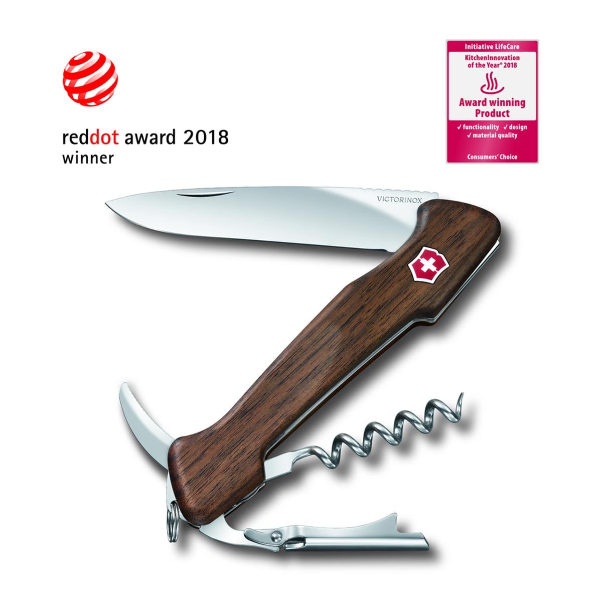 Victorinox 0.9701.63 Wine Master Ceviz Ağacı Çakı